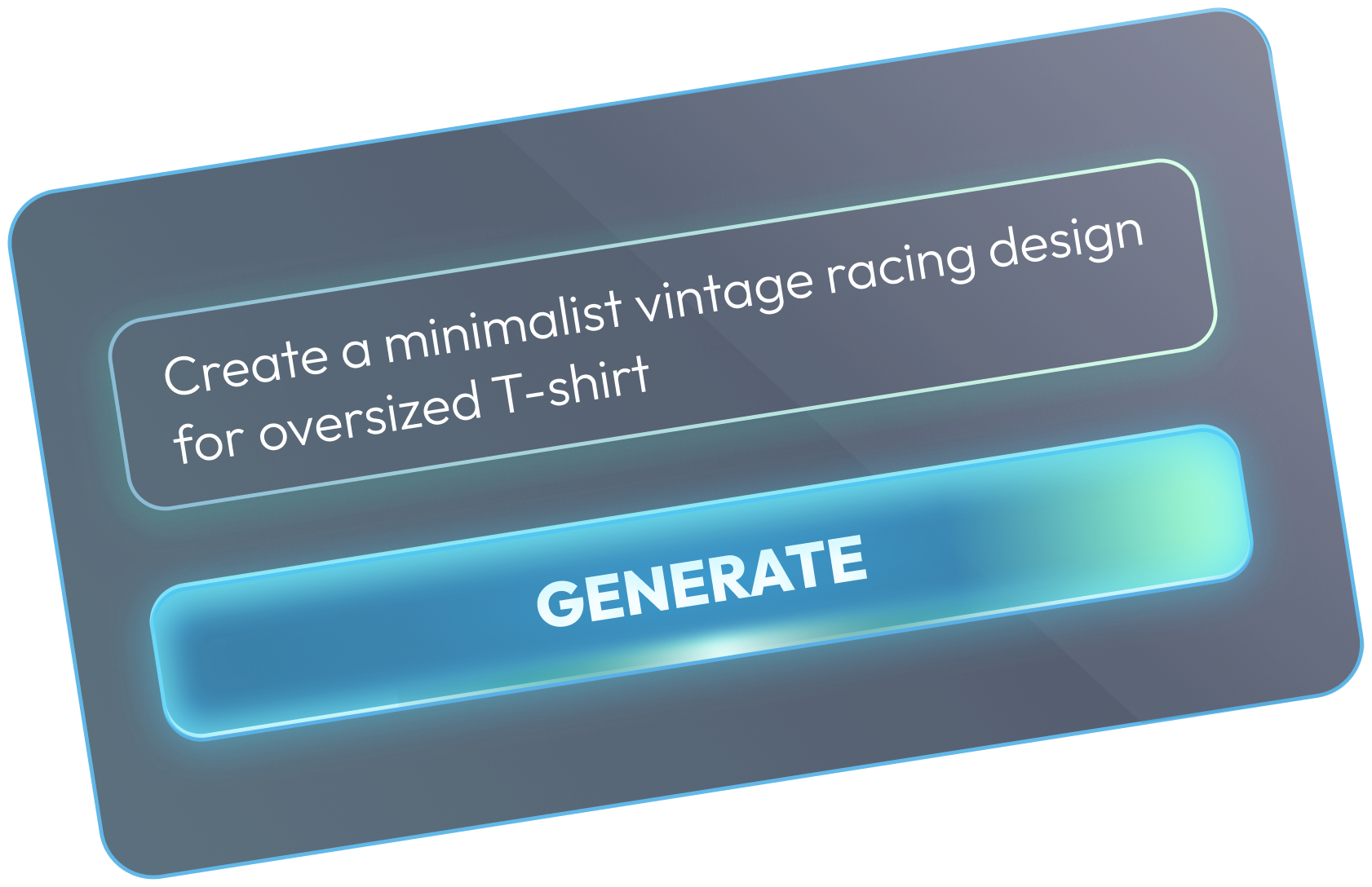 Solo Stylist generation prompt panel